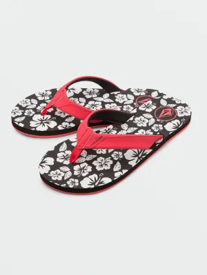 Girls Vicky Sandals - Electric Coral