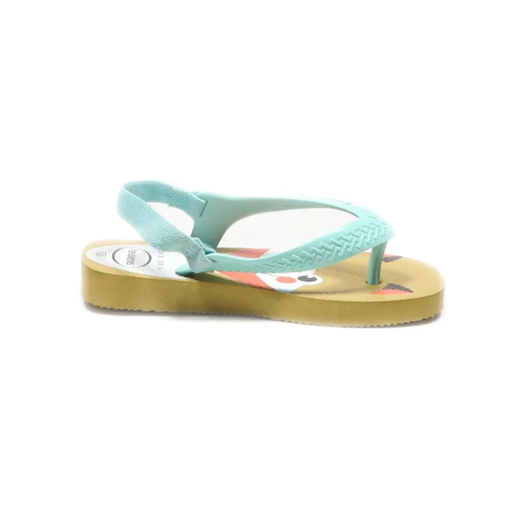 Havaianas Walkers Rubber Green Colour For Kids