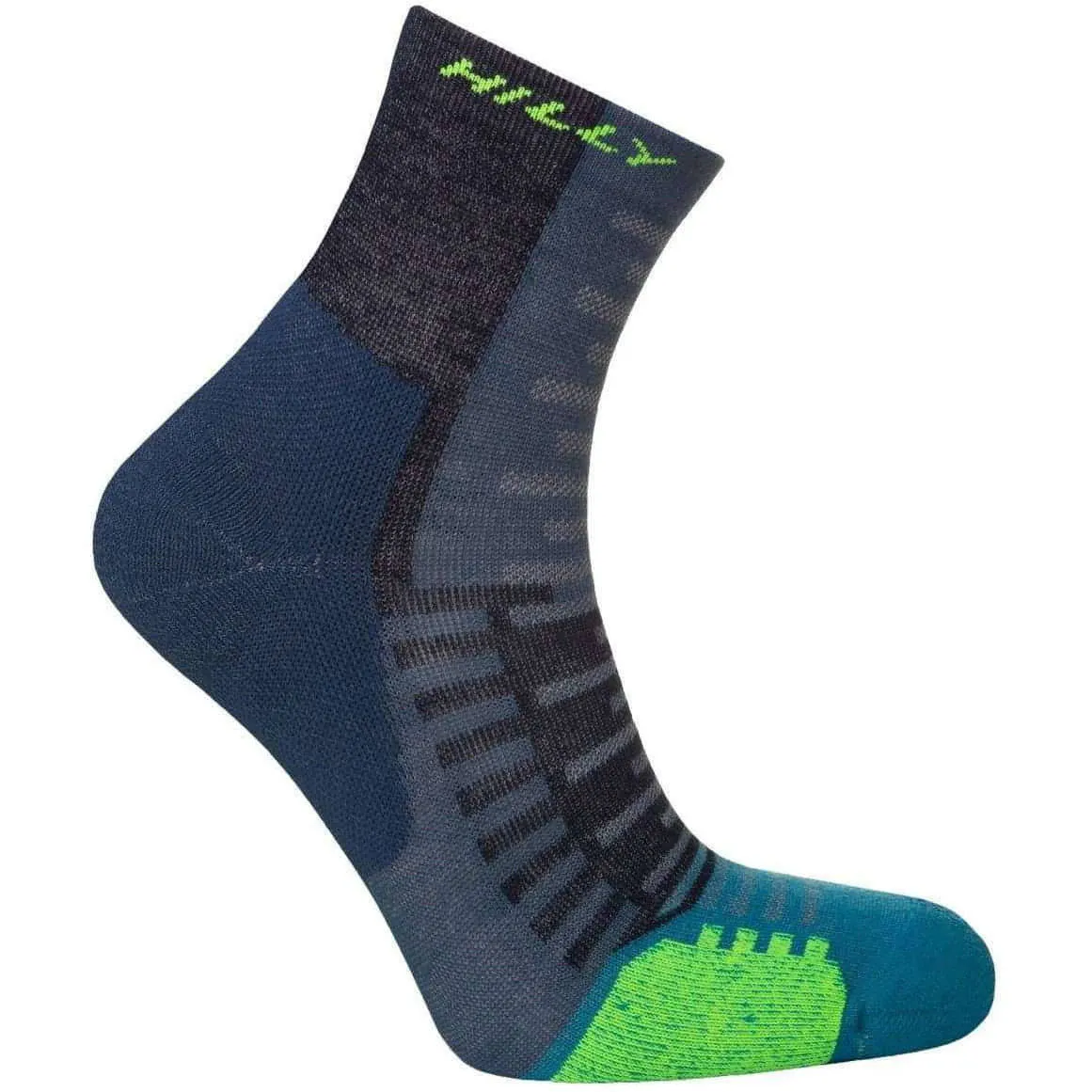 Hilly Active Anklet Running Socks - Navy