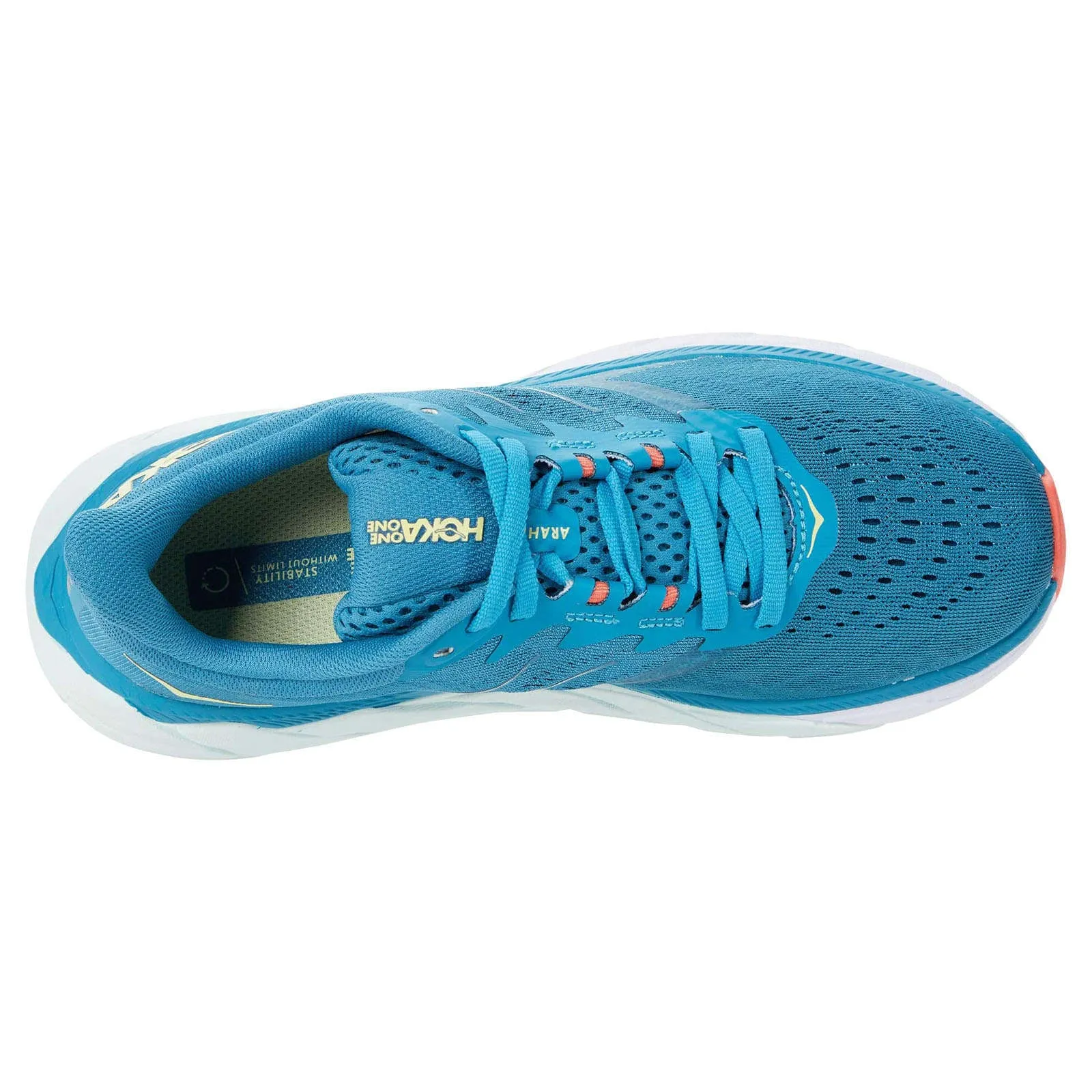 Hoka Arahi 5 Synthetic Textile Women's Running Shoes