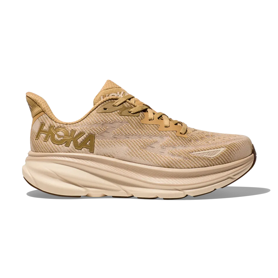 HOKA Men's Clifton 9 Wheat/Shifting Sand