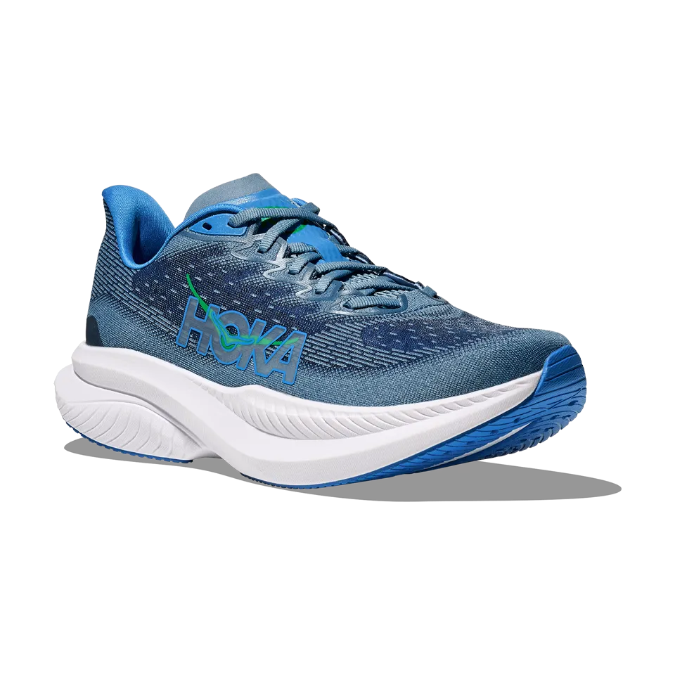 HOKA Men's Mach 6 Downpour/Thunder Cloud