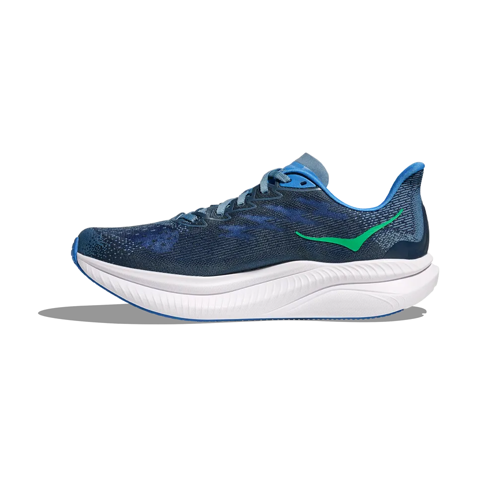 HOKA Men's Mach 6 Downpour/Thunder Cloud