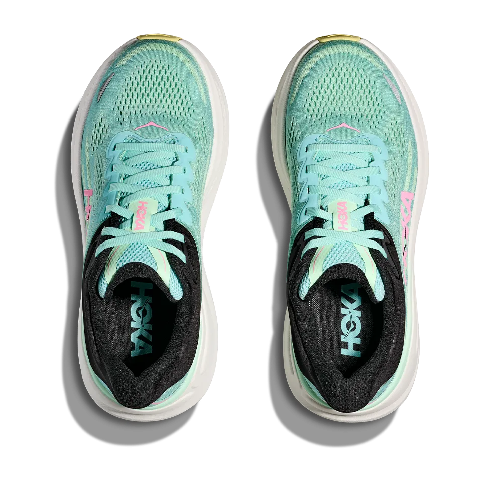 HOKA Women's Bondi 9 Blue Spark/Mint Fluorite