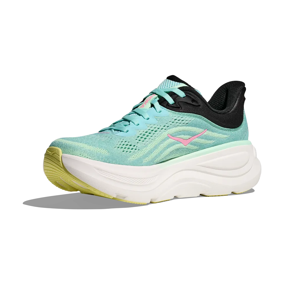 HOKA Women's Bondi 9 Blue Spark/Mint Fluorite