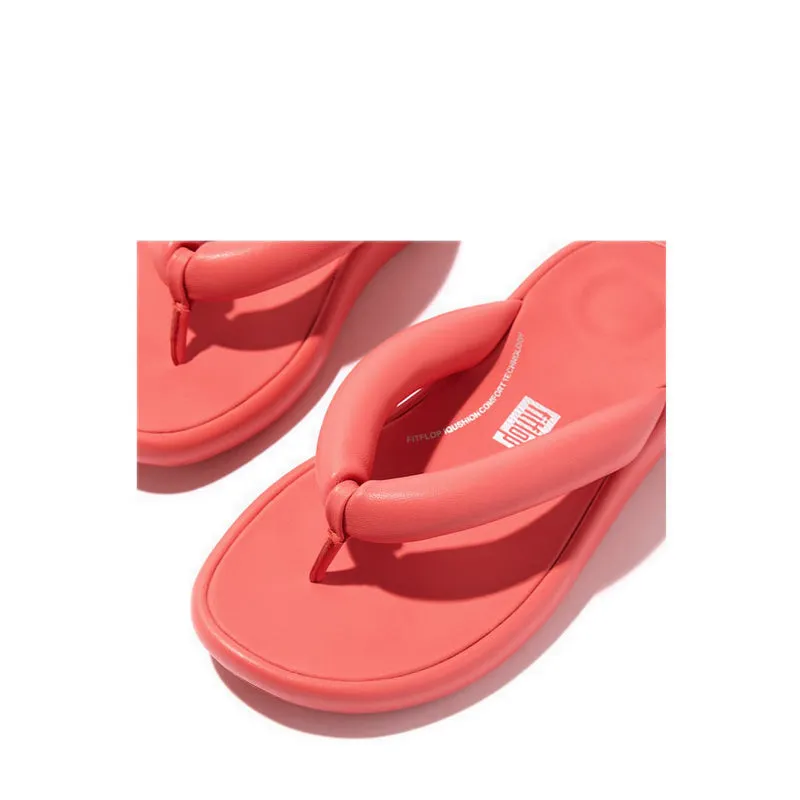 IQushion Wo D-Luxe Padded Leather Flip-Flops