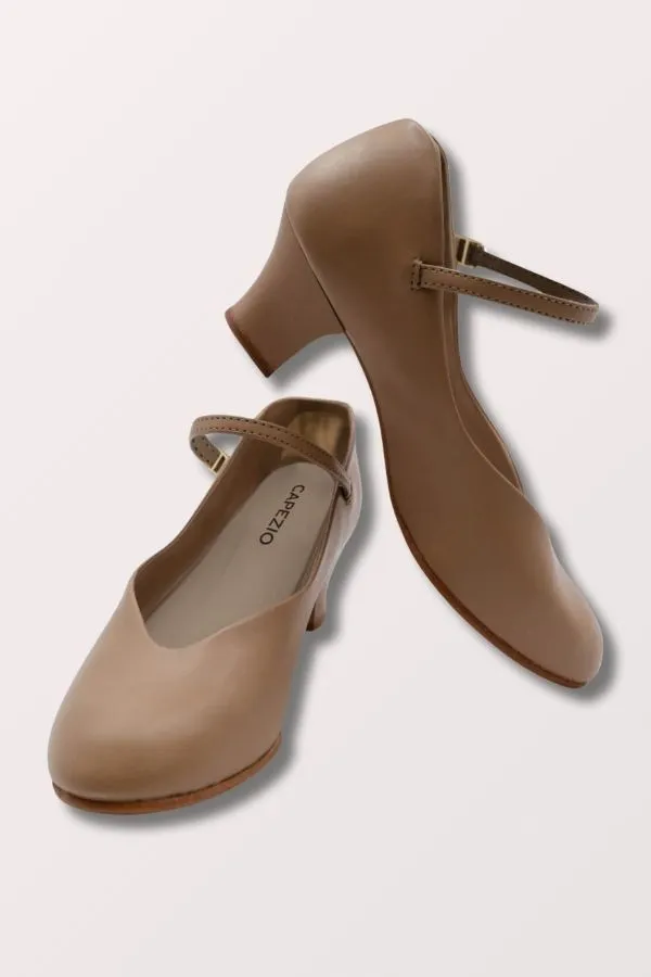 Jr. Footlight Character Shoes (1.5 Inch Heel) - Caramel