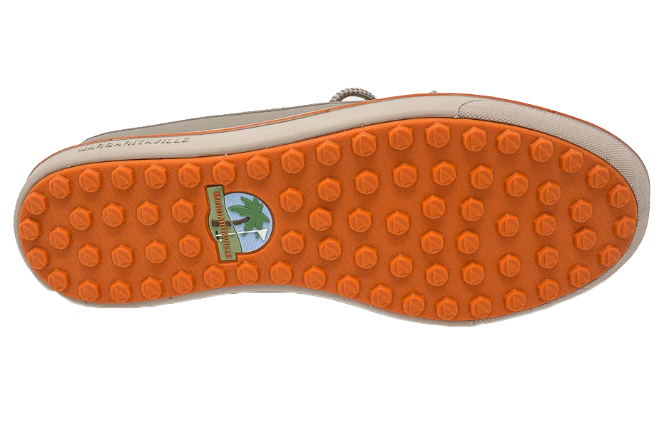 Margaritaville Men's Tap In Beige/Orange Golf Shoe