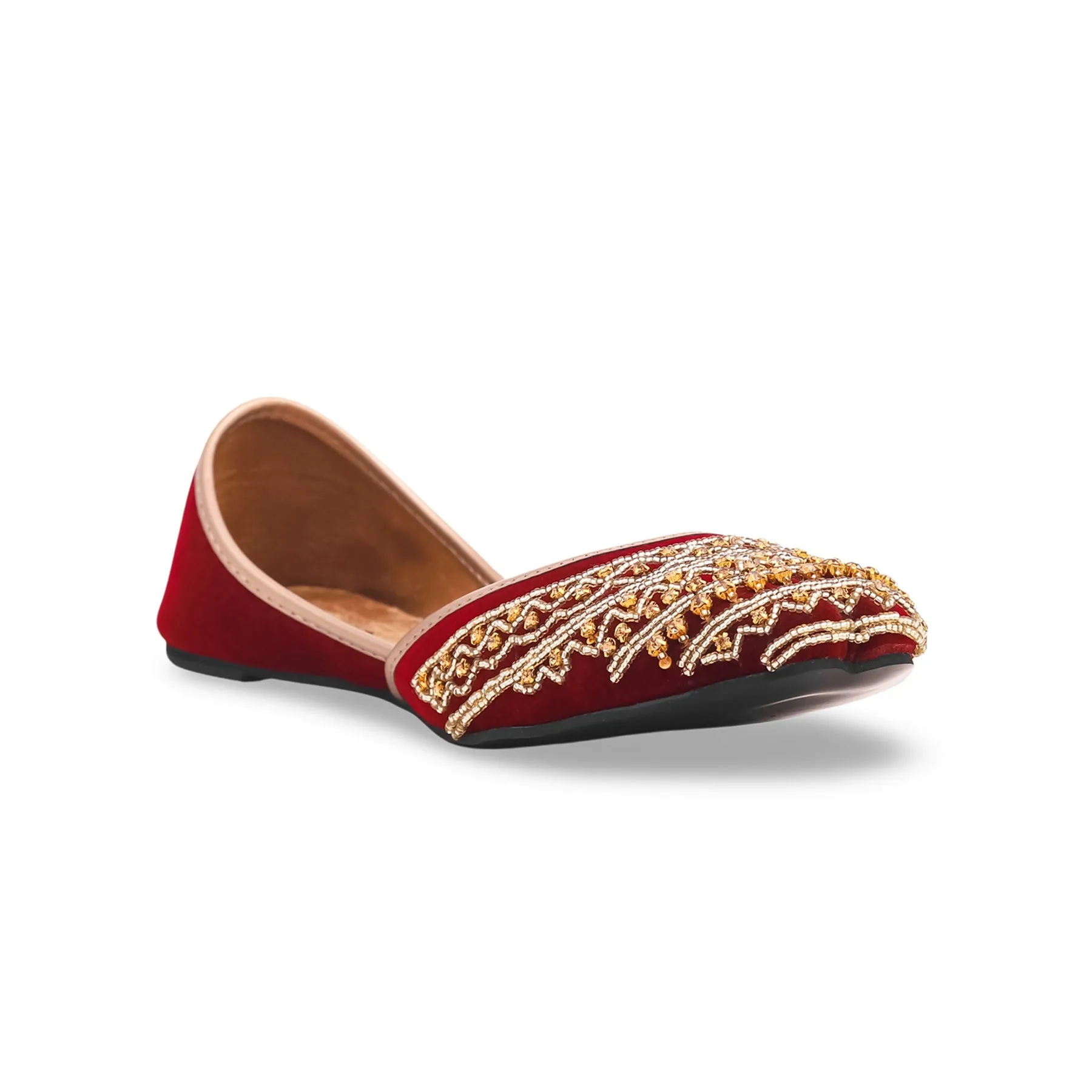 Maroon Fancy Khusa EC8337