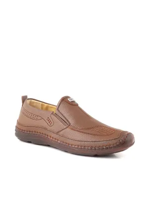 Men Casual Shoe/Moccs M22070-Brown