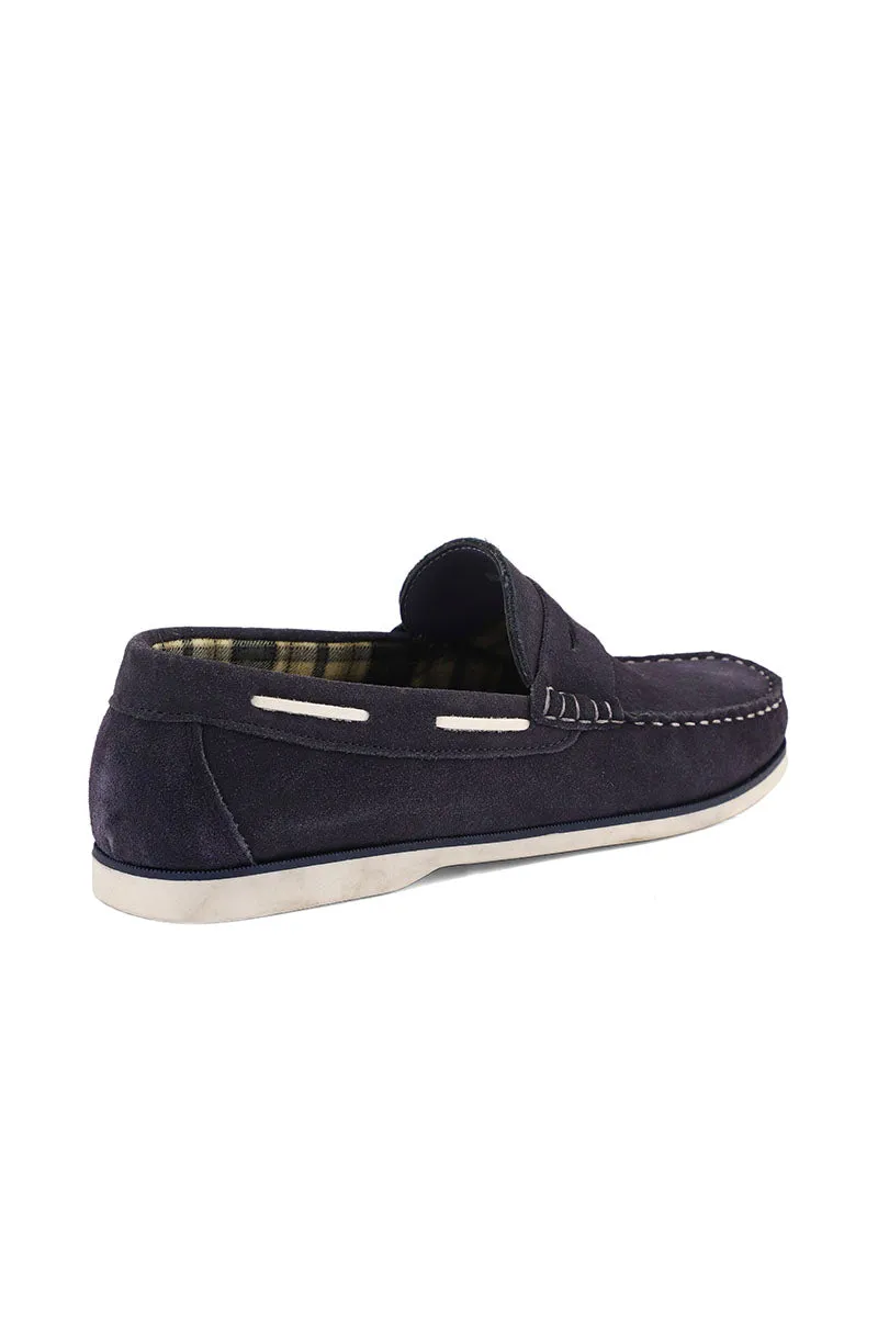 Men Casual Shoe/Moccs M22075-Navy