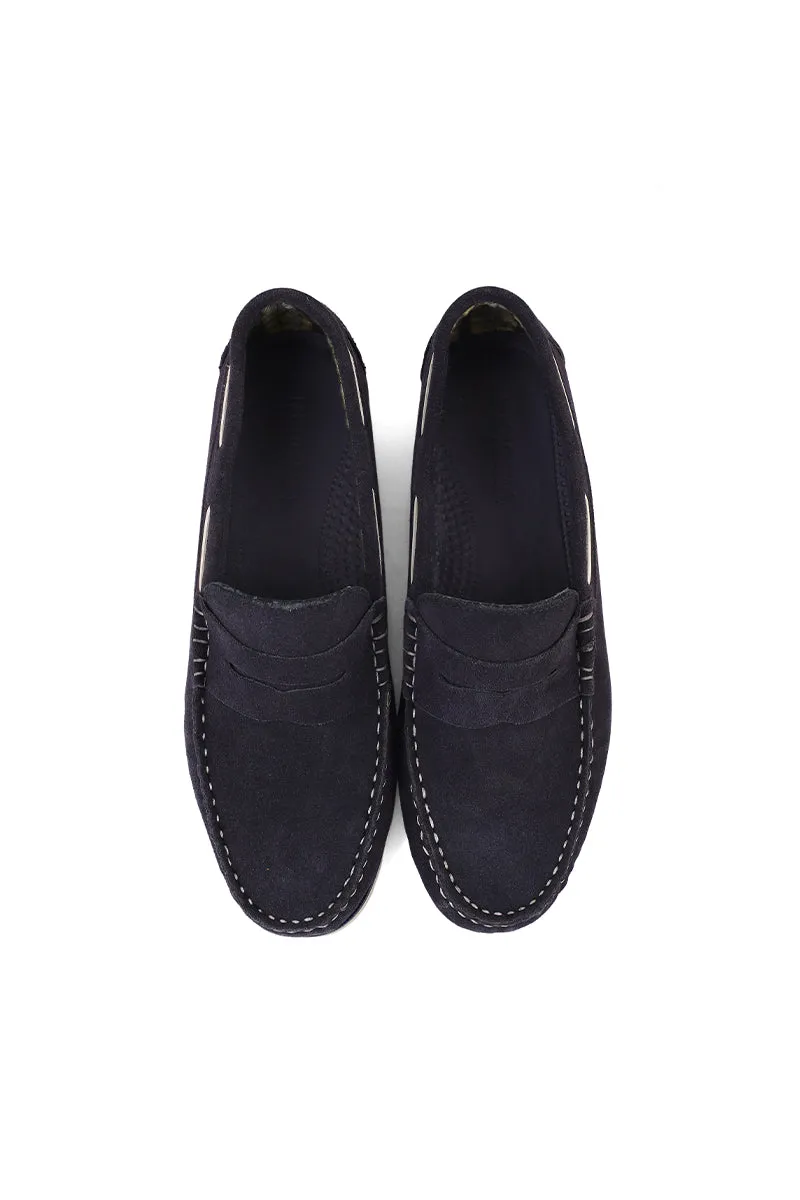 Men Casual Shoe/Moccs M22075-Navy