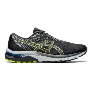 Men's Asics Gel-Cumulus 22, Graphite Grey/Lime Zest, 11.5 D Medium