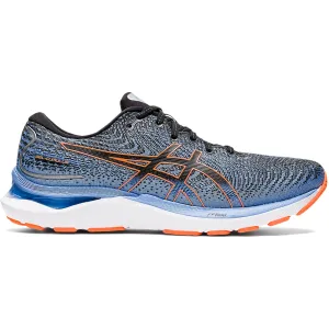 Men's Asics Gel-Cumulus 24, Black/Shocking Orange, 8 D Medium