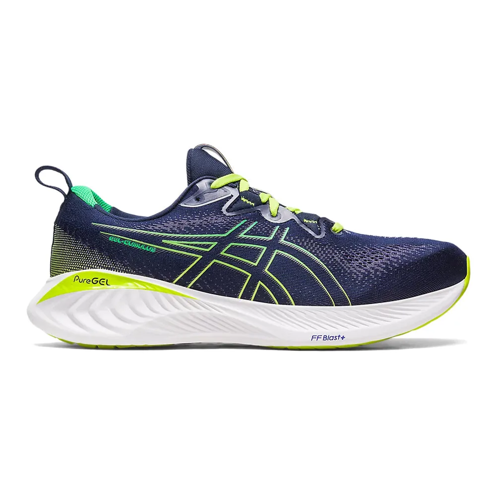 Men's Asics Gel-Cumulus 25, Midnight/Cilantro, 11 D Medium