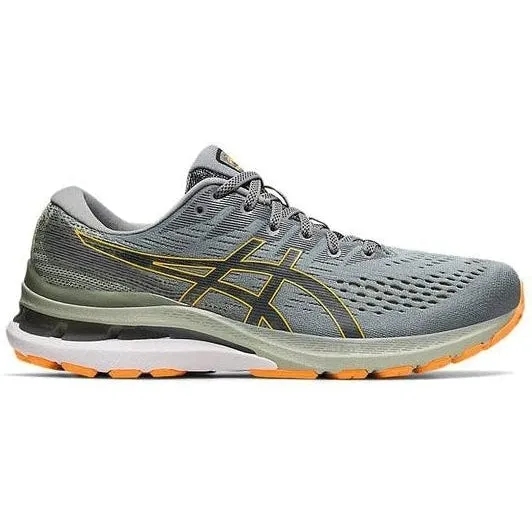 Men's Asics GEL-Kayano 28, Sheet Rock/Orange Pop, 13 D Medium