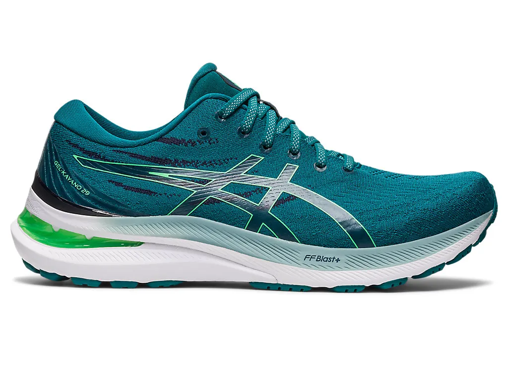 Men's Asics Gel-Kayano 29, Velvet Pine/New Leaf, 9.5 D Medium