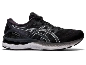 Men's Asics Gel-Nimbus 23, Black/White, 12.5 4E Extra Wide