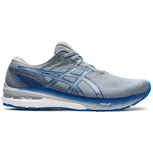 Men's Asics GT-2000 10, Sheet Rock/Electric Blue, 10.5 D Medium