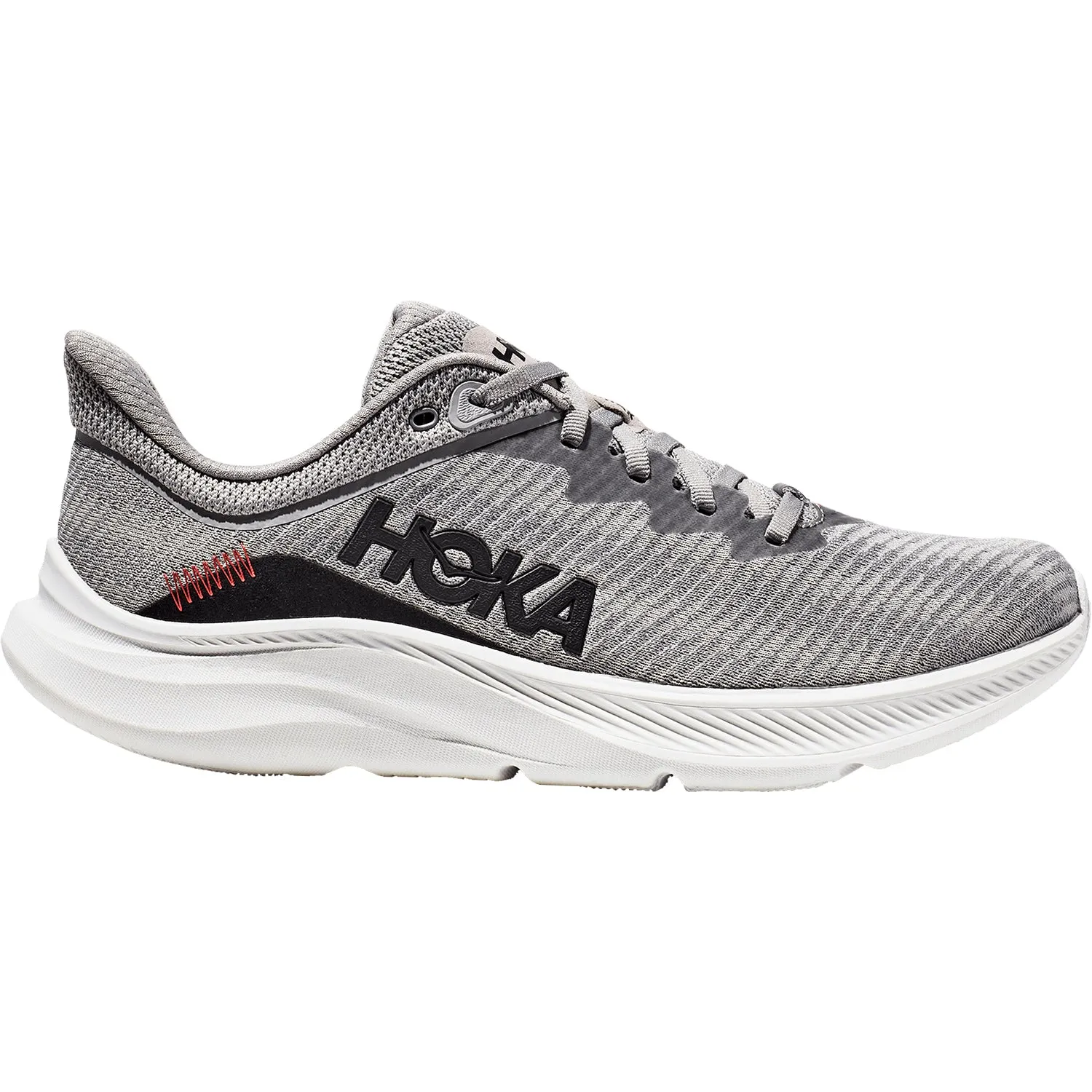 Men's Hoka Solimar Limestone/Black Mesh