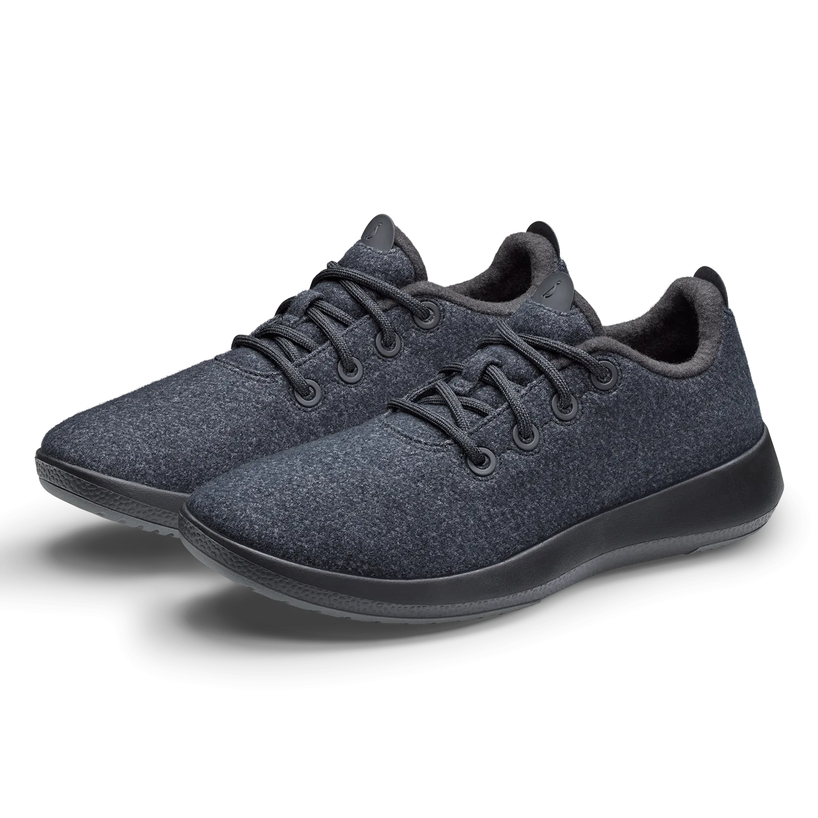 Men's Wool Runner Mizzles - Natural Black (Natural Black Sole)