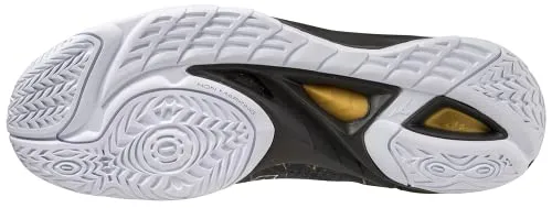 Mizuno Wave Mirage 4 Black Oyster/White/MP Gold - 9