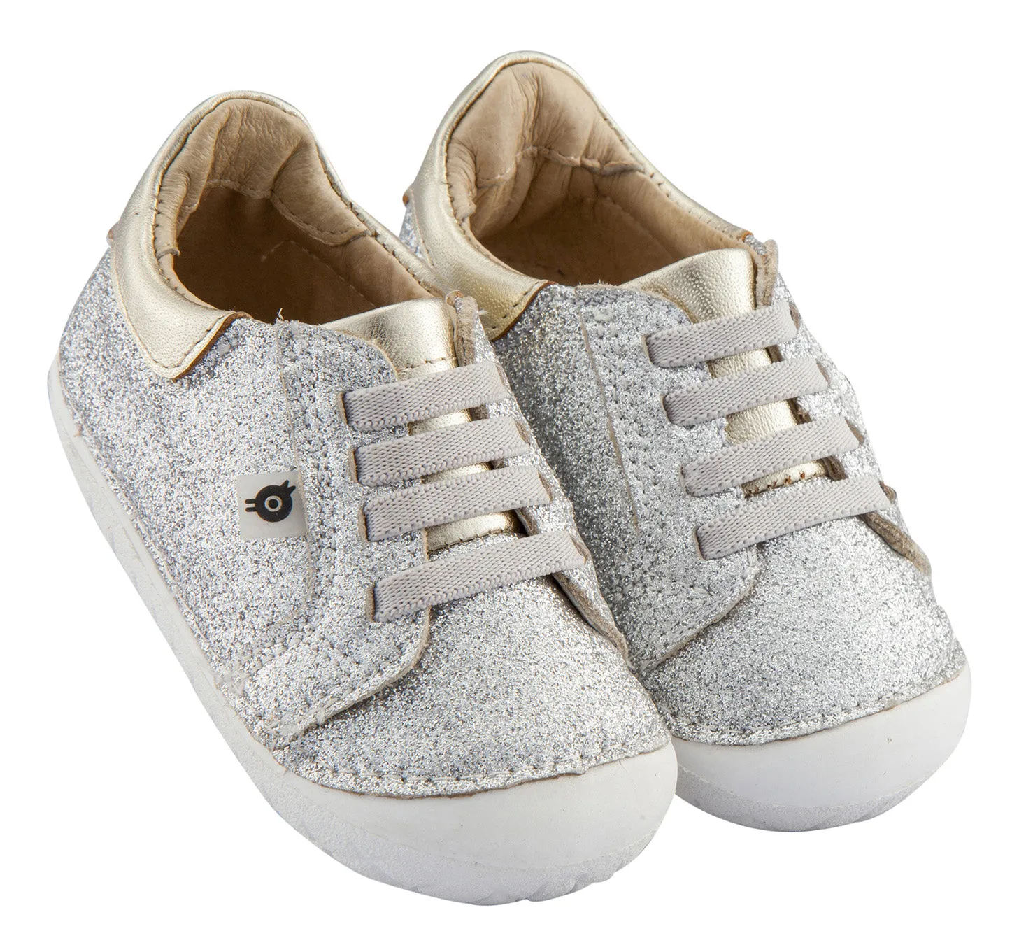 Old Soles Girl's Glamfull Pave Sneakers, Glam Argent