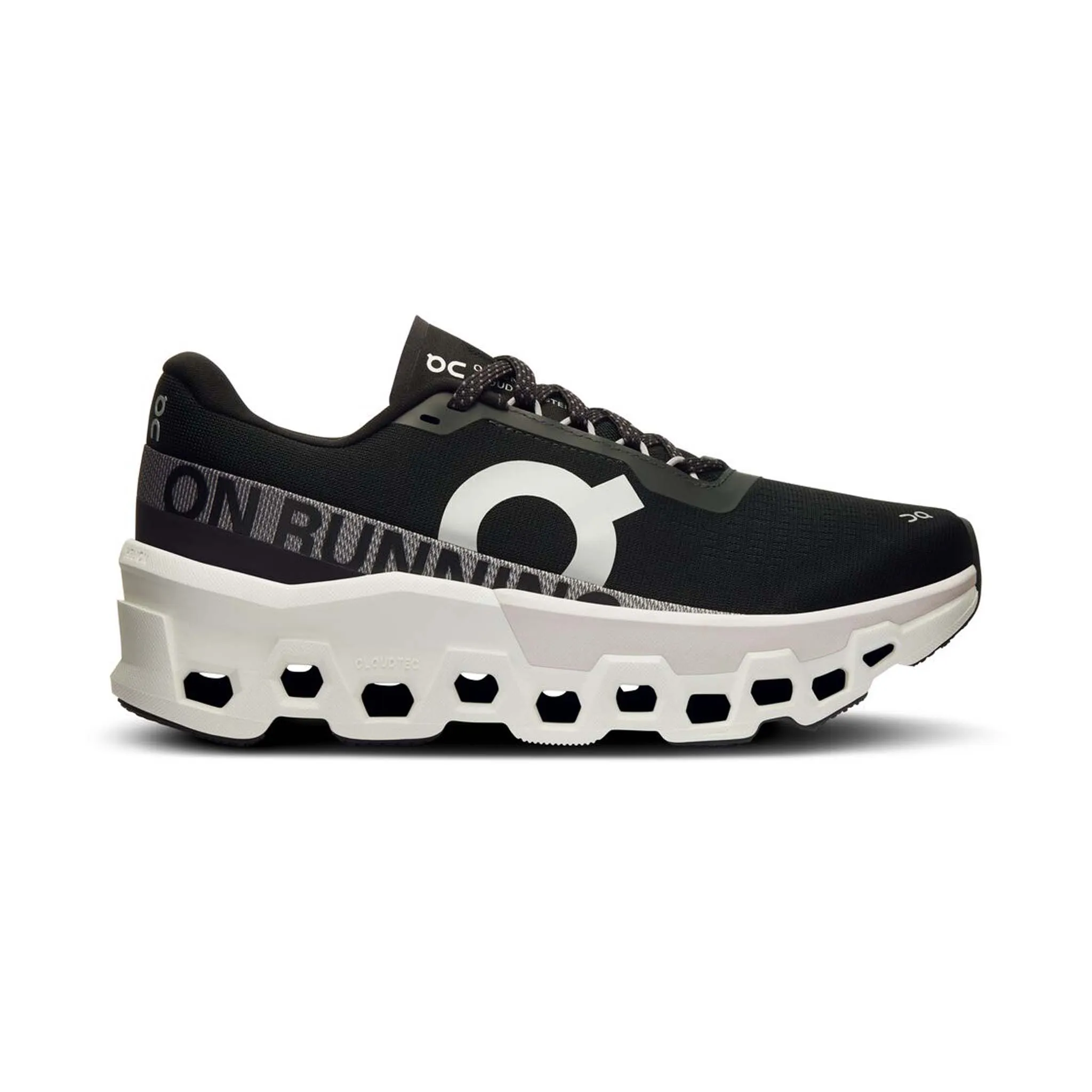 On | Women's Cloudmonster 2 Running Shoes - Black/Frost