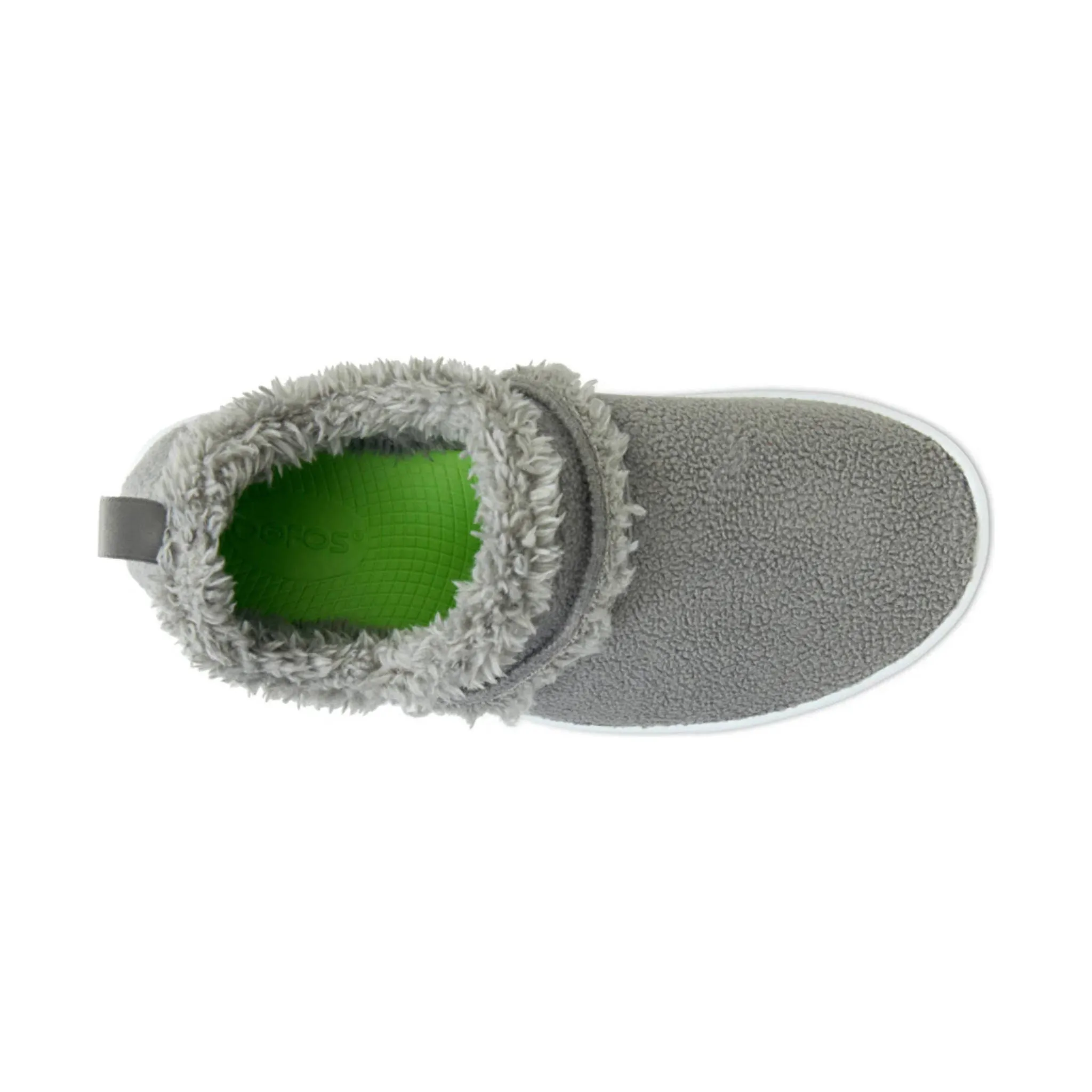 OOfos Women's OOcoozie Low Shoes - Slate Sherpa