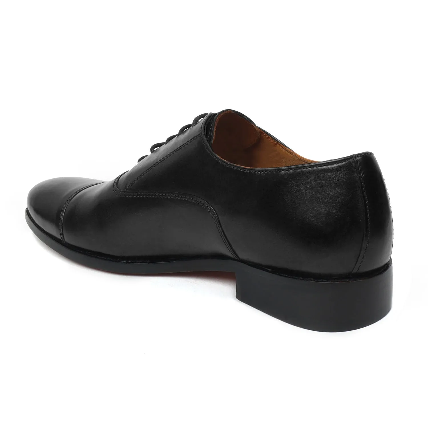 Oxford Lace-Up Black Formal Shoes