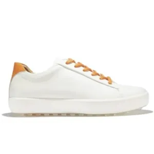 Pakira Diva Dundee Golf Shoe - White / Saffron