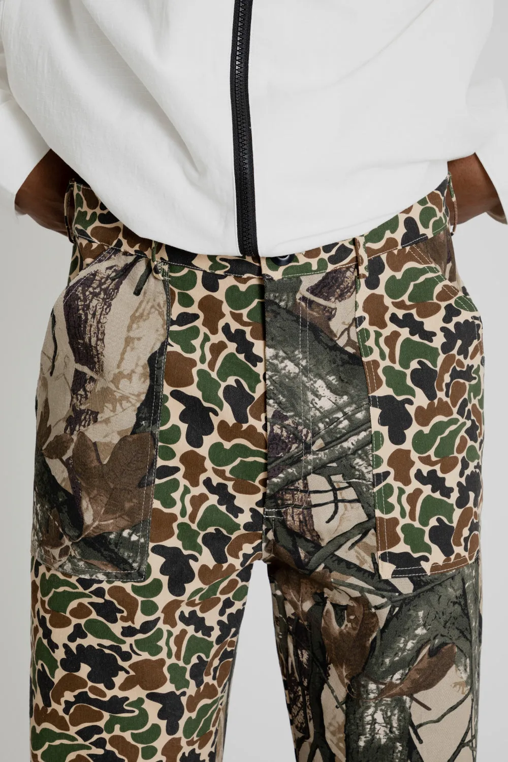 Patchwork Fatigue Pant - Combo camo