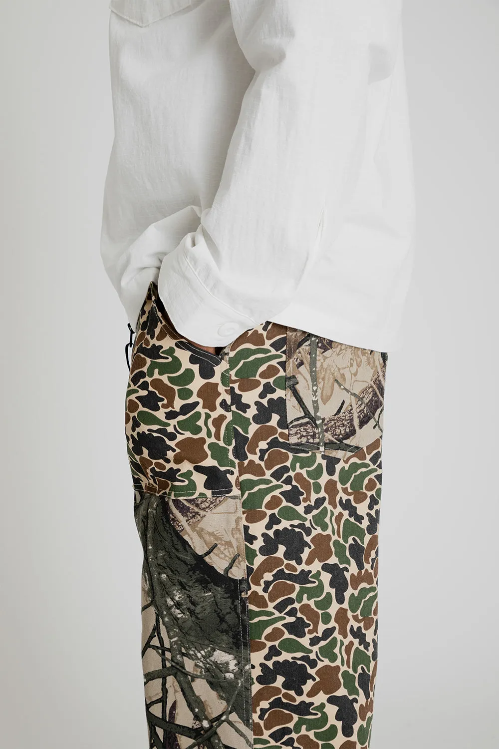 Patchwork Fatigue Pant - Combo camo