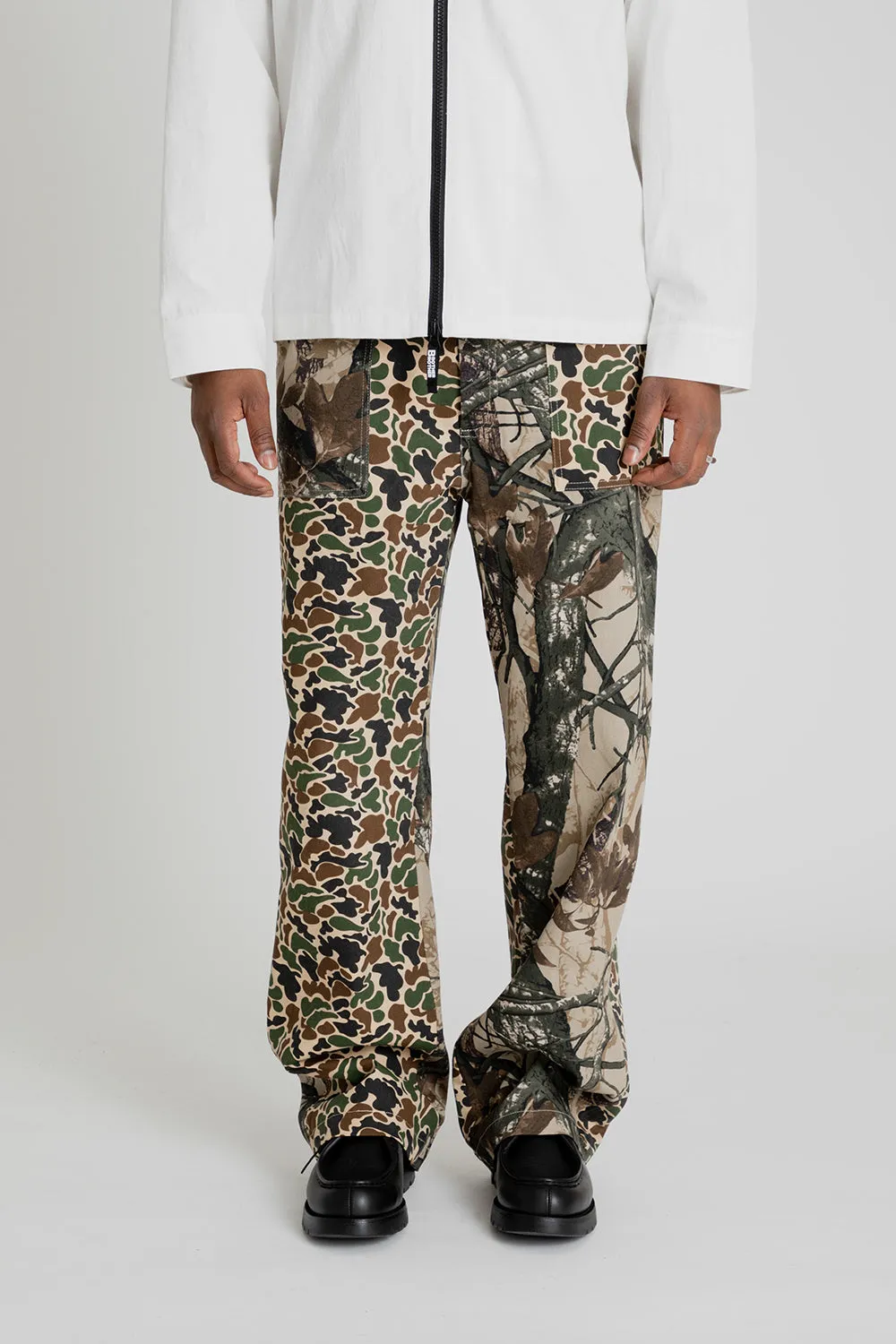 Patchwork Fatigue Pant - Combo camo