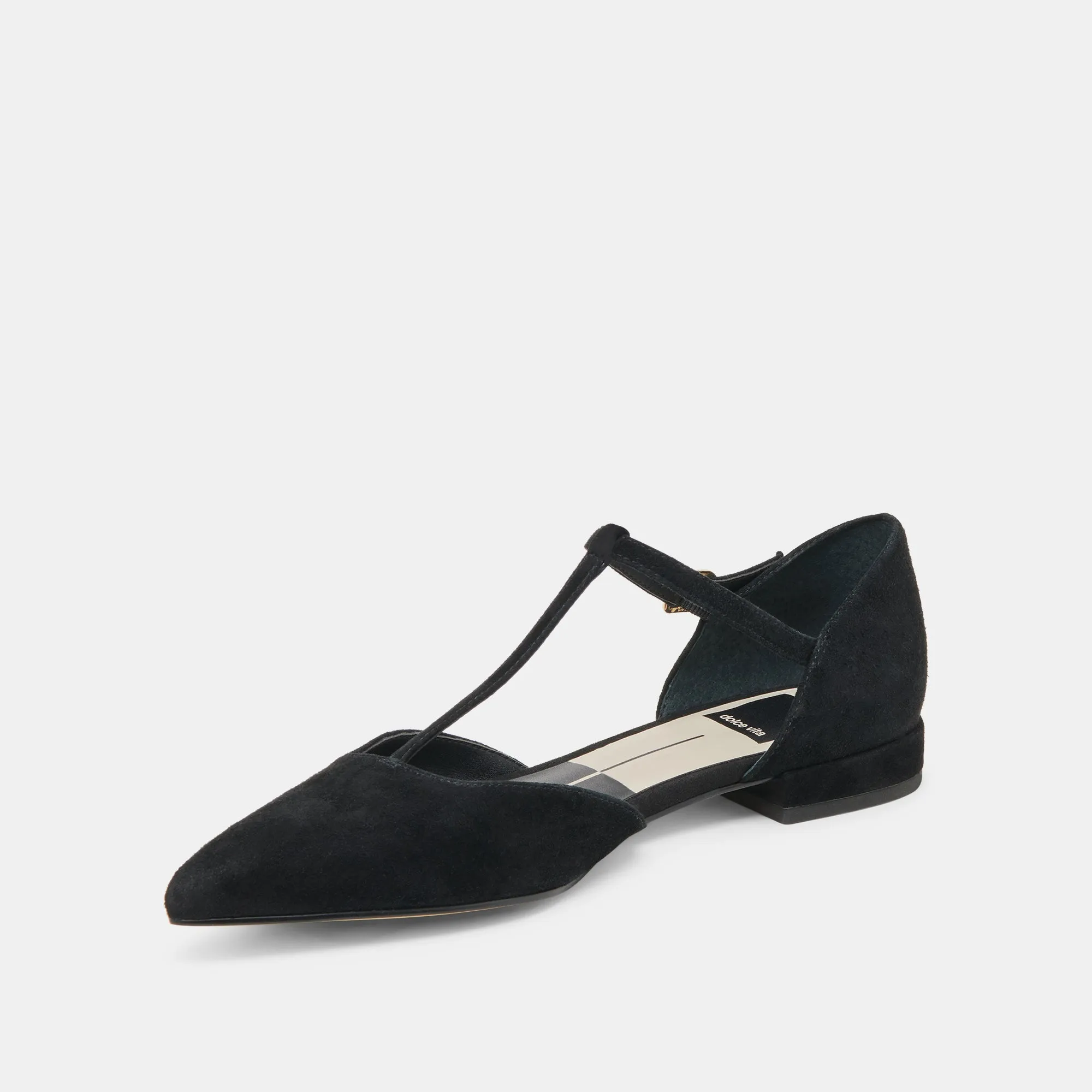 PEATY FLATS ONYX SUEDE