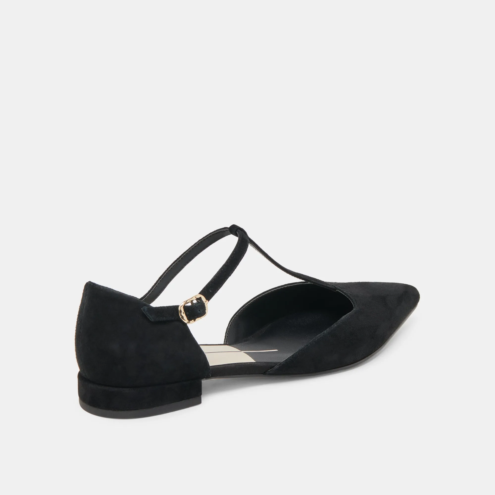 PEATY FLATS ONYX SUEDE