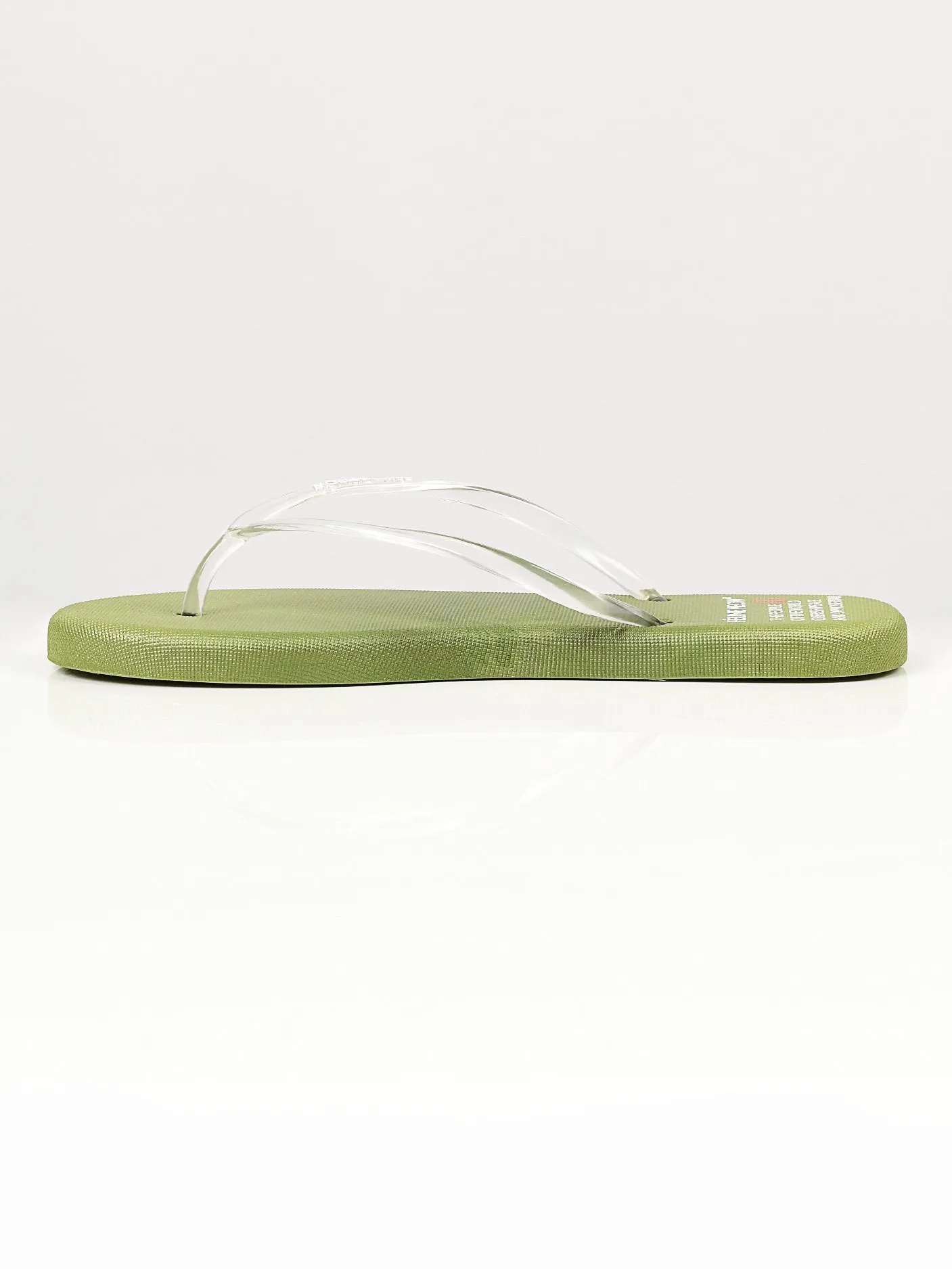 Plain Flip Flops - Green