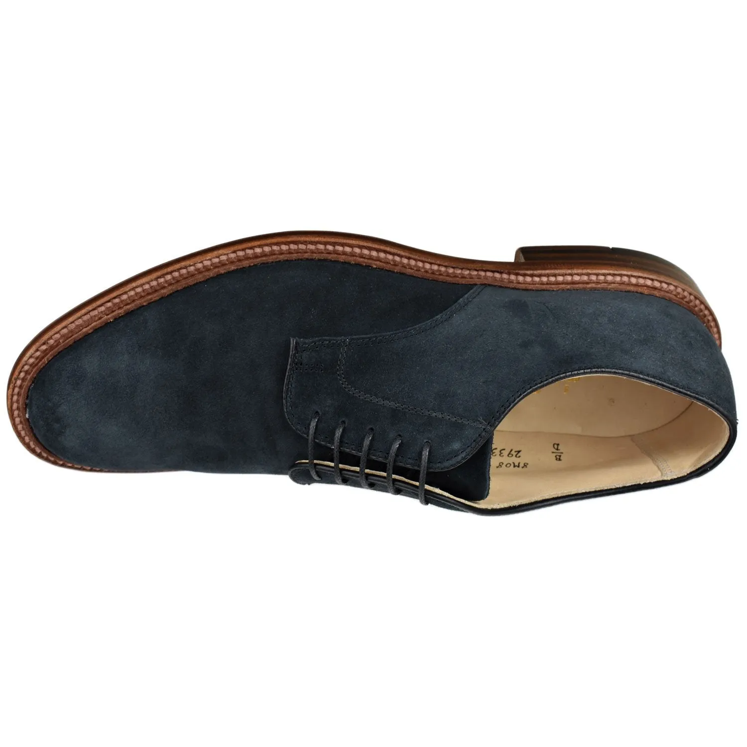 Plain Toe Suede Oxford