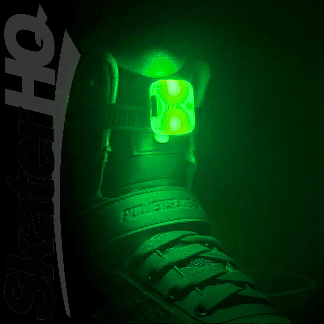 Powerslide Fothon LED Clip-On Light - Green