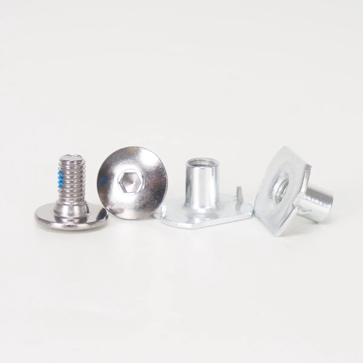 Powerslide Replacement Next Cuff Screw - Silver