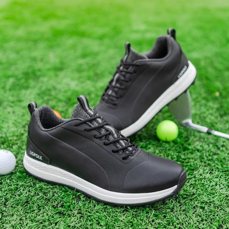 Professional Men's Water-resistant Golf Shoes