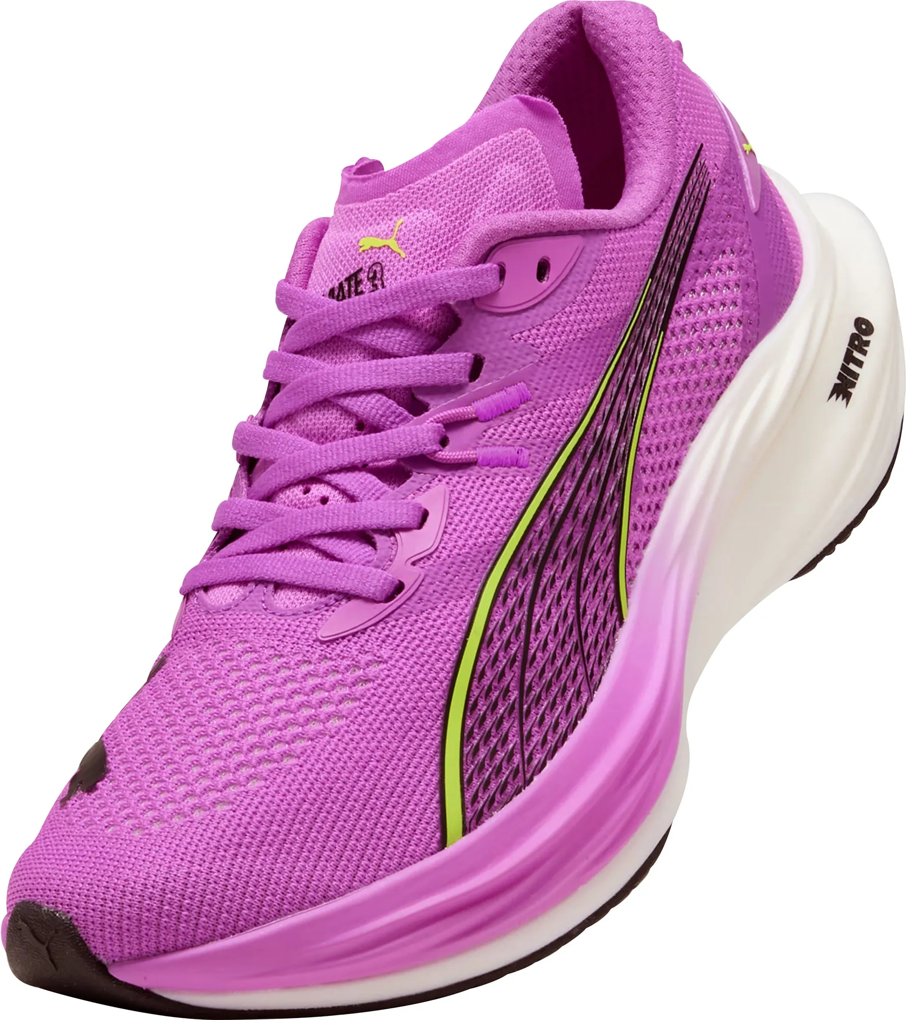 Puma Deviate Nitro 3 Womens Running Shoes - Purple