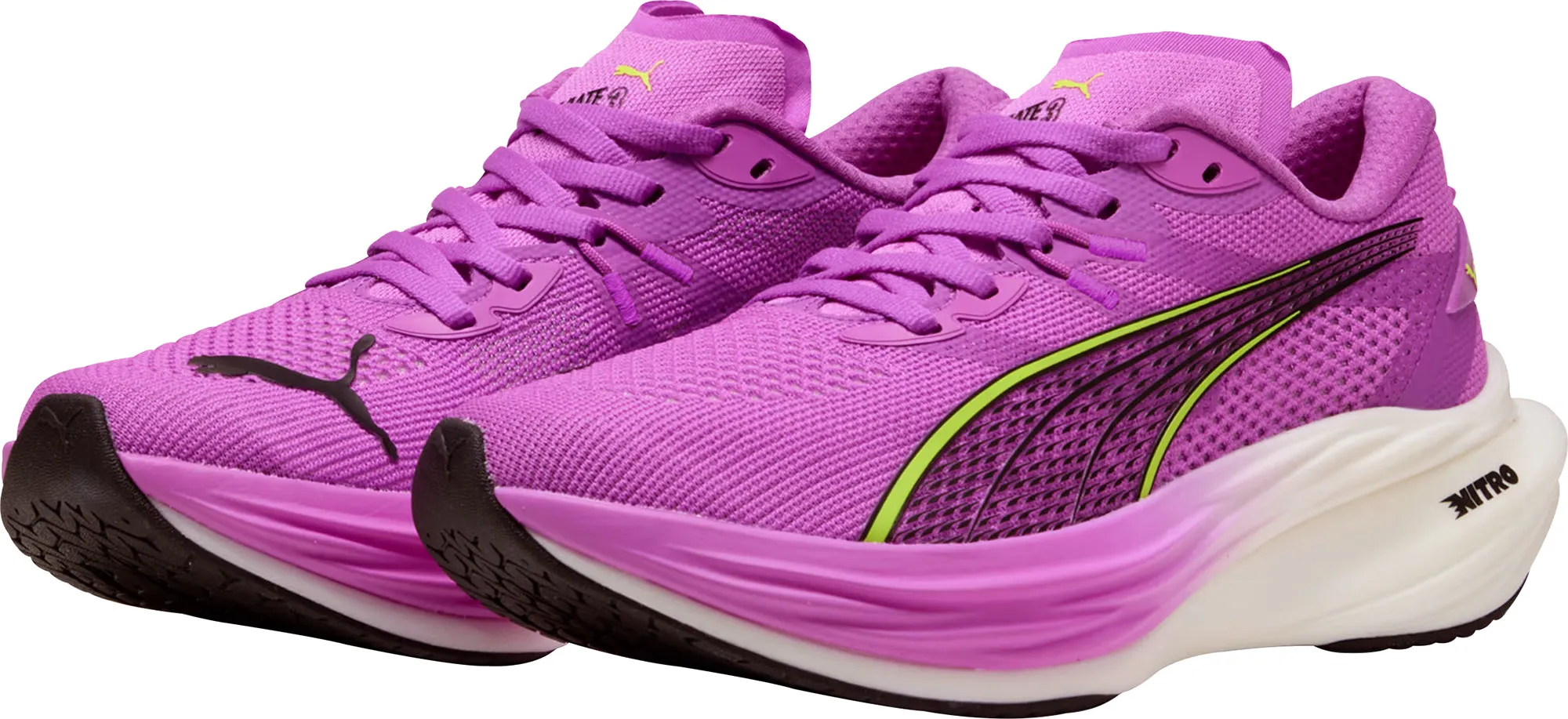 Puma Deviate Nitro 3 Womens Running Shoes - Purple