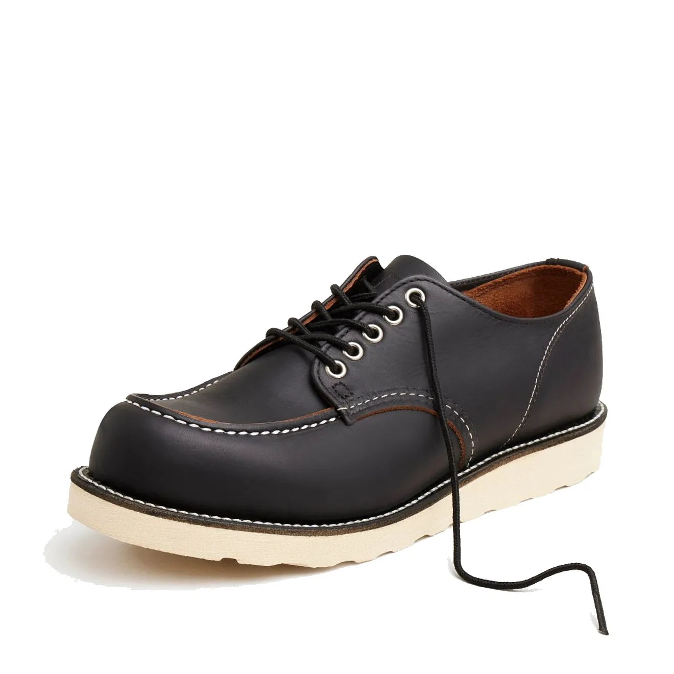 Red Wing Shop Moc Oxford Shoes Black Prairie