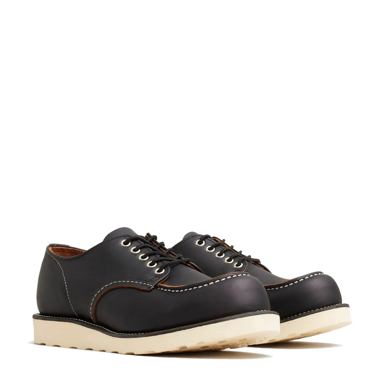 Red Wing Shop Moc Oxford Shoes Black Prairie