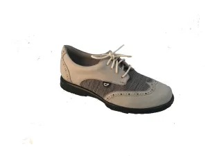 Sandbaggers: Women's Golf Shoes - Charlie Heathered Tweed Gray