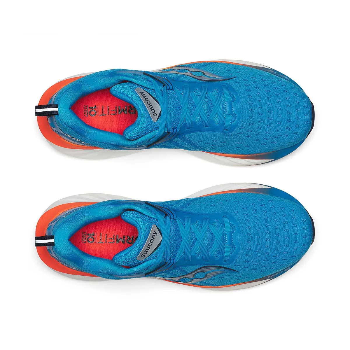 Saucony Triumph 22 Blue Orange SS24 Shoes