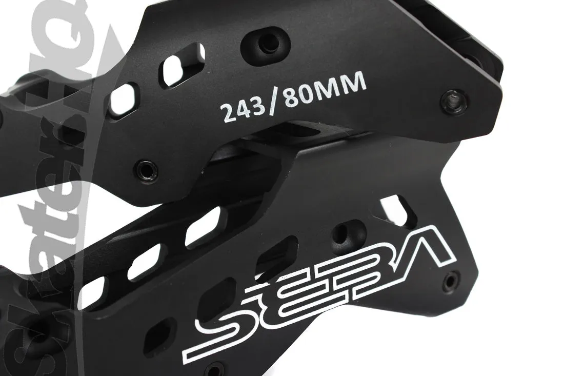 Seba Deluxe 243/80mm Frame Set - Black