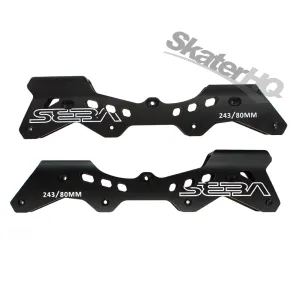 Seba Deluxe 243/80mm Frame Set - Black