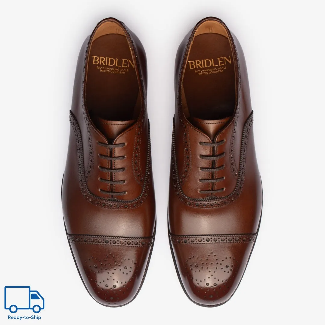 Semi Brogue Oxford - Brown - Char Last - RTW